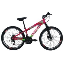 Bicicleta Gios 4TRIX 26 Single em Alumínio Rosa